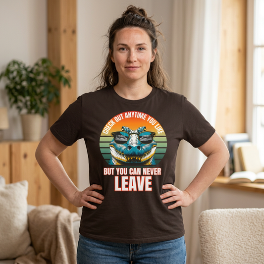 Coffee Shop Vibes T-Shirt — Shaded Alligator Café